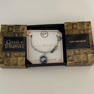 Alex and Ani Silver Game of Thrones Charm Bracelet